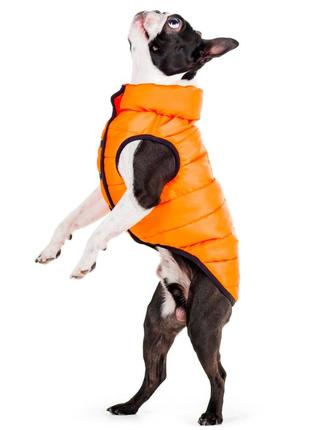 Одностороння курточка для собак airyvest one помаранчева4 фото