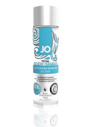 Гель для гоління system jo total body - anti-bump intimate shaving gel (240 мл) зволожуючий feromon