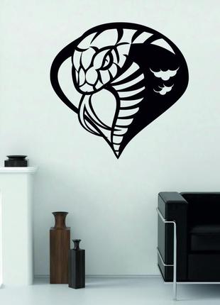 Декоративное настенное панно «кобра», декор на стену