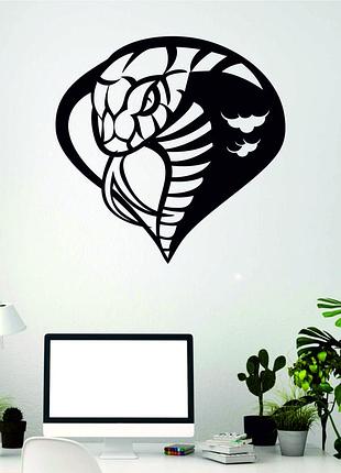 Декоративное настенное панно «кобра», декор на стену