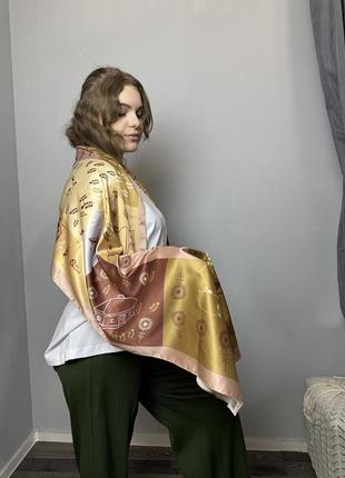 Шарф жіночий "городи" 180х50 см modna kazka mknch080624-1