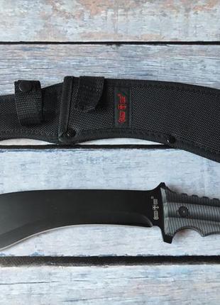 Нож кукри сокол, классифицируется как туристический и хозяйственно-бытовой инструмент, с чехлом в комплекте2 фото