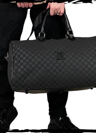 Сумка брендова дорожня louis vuitton. сумка луі віттон. багажна, спортивна сумка lv, лв