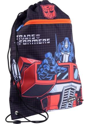 Сумка для взуття з кишенею transformers kite арт. tf21-601m