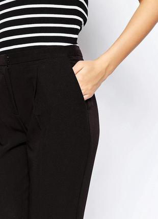 Новые черные, зауженные брюки на высокий рост new look р 12-14 u94 фото