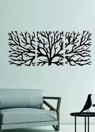 Декоративное настенное панно «дерево» декор на стену7 фото
