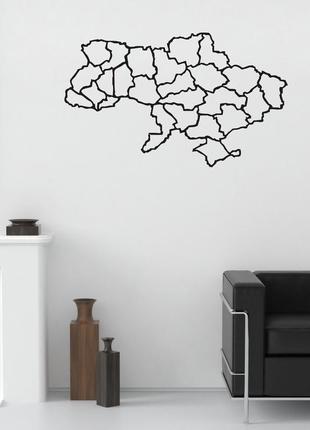 Декоративне настінне панно «карта», декор на стіну4 фото
