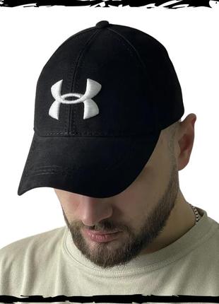 Кепка under armour. кепка ua, андер армор. унисекс, черный. шапка 57-59р1 фото