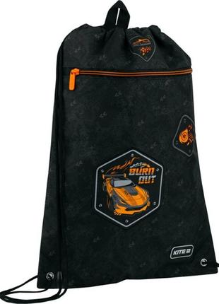 Сумка для взуття з кишенею burn out kite арт. k22-601m-4
