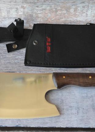 Походной топор секач кливер 3, поможет в разделке туш, тушек и больших кусков мяса, разрубание костей