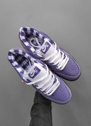 Мужские кроссовки nike sb dunk lobster concepts purple8 фото