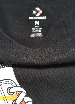 Шикарная футболка converse  на 10-12 лет рост 140-152 см4 фото