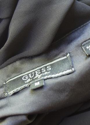 Брендовое черное коктельное платье от guess4 фото