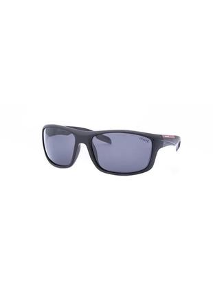 Мужские очки поляризованные солнечные брендовые актуальные модные в металлической оправе