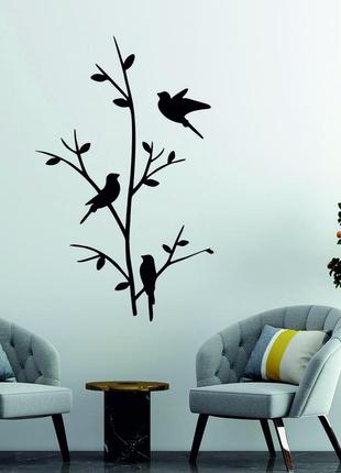 Декоративное настенное панно «птички», декор на стену2 фото