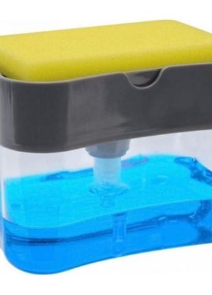 Диспенсер soap pump sponge cadd для моющего средства с дозатором и подставкой для губки