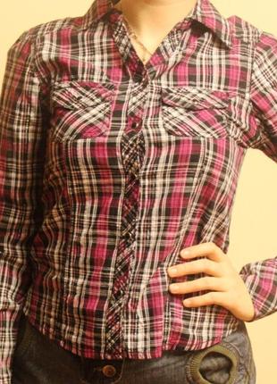 Стильна якісна сорочка на кнопках