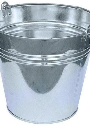Ведро хозяйственное оцинкованное 10л