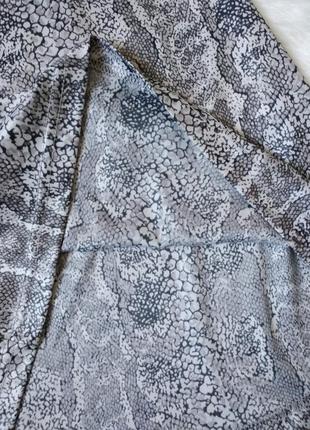 Сукня laura norton жіночий з відкритою спиною зміїний принт3 фото