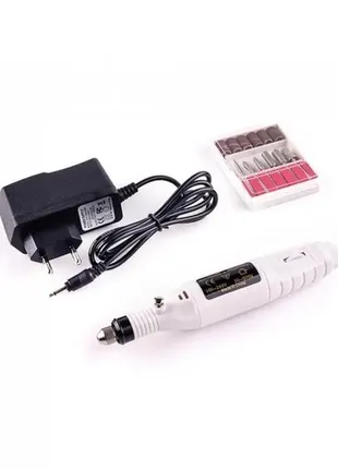 Фрезер ручка для манікюру та педикюру + насадки 6 шт