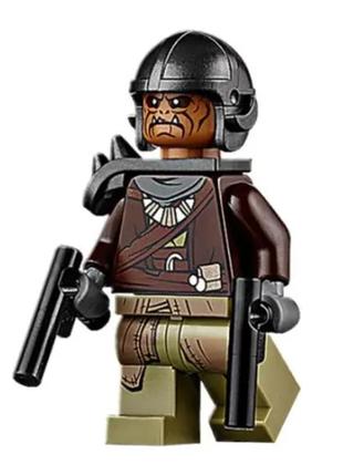 Лего фігурка зоряні війни/star wars — лего мініфігурка клатуінский нальотчик