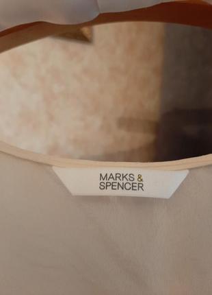 Шовкова блузка mark spencer uk223 фото