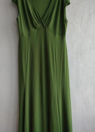 Зеленое летнее платье на размер 50-52 jonas new york