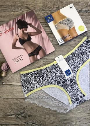 Трусы  женские  key  lpp - 584  хлопок  польша  кей .  размер  :    m