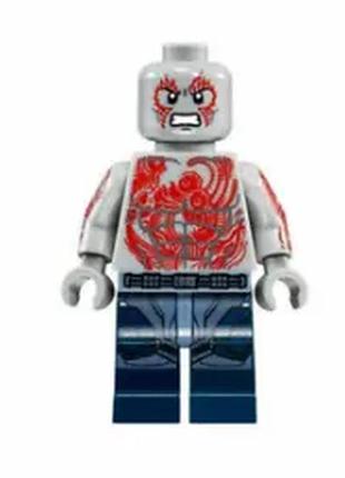 Человечки марвел конструктор лего - минифигурка дракс разрушитель