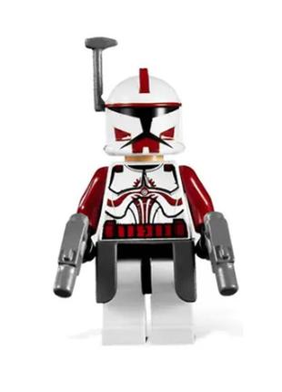 Человечки звездные войны конструктор лего - минифигурка капитан фокс