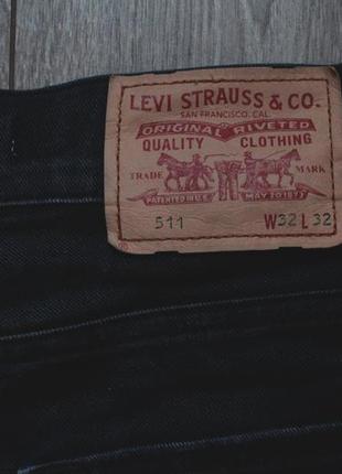 Джинсы levis 511 slim4 фото