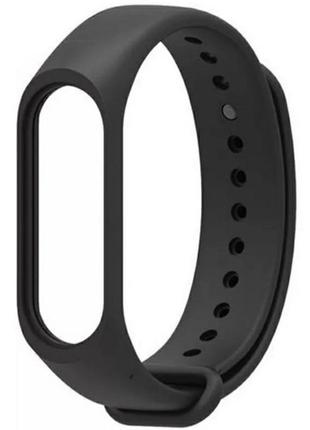 Чорні ремінці для smart band m3/m4/m5, чорний ремінець для фітнес трекера xiaomi