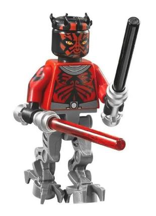 Человечки звездные войны конструктор лего - минифигурка дарт мол