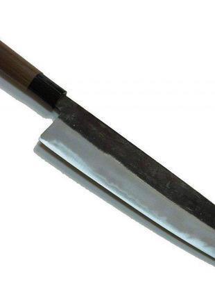 Ніж кухонний gyuto (шеф) 240 мм лезо, hrc61, aogami #2, honmamon (4573200700606)