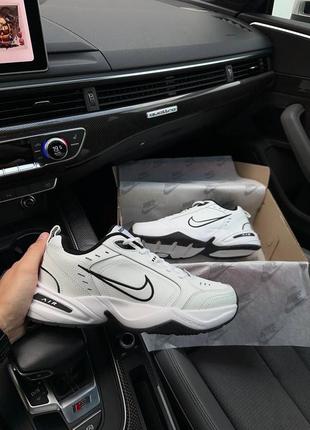 Мужские кроссовки  nike air max monarch  iv all white black