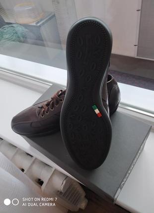 Мужские туфли из качественной кожи италия3 фото