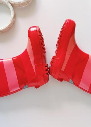 Утепленные резиновые сапоги со светоотражателями артикул: 16434