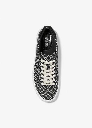 Кеды michael kors, michael kors 43f2gvfs1y, grove logo jacquard sneaker3 фото