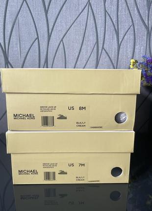 Кеды michael kors, michael kors 43f2gvfs1y, grove logo jacquard sneaker7 фото