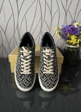 Кеды michael kors, michael kors 43f2gvfs1y, grove logo jacquard sneaker4 фото