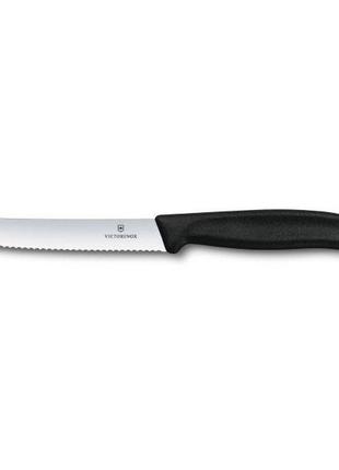 Кухонний ніж victorinox swissclassic cheese&sausage, 11 см (vx67863)