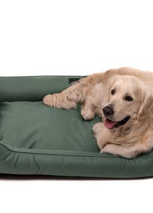 Влагостойкий лежак для собак dreamer khaki waterprrof1 фото