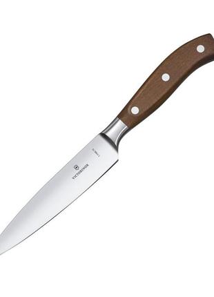 Кухонний ніж victorinox grand maitre wood chef`s, 15 см (vx77400.15g)4 фото