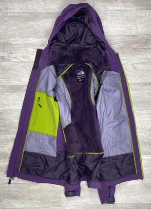 The north face куртка ветровка m размер женская фиолетовая оригинал4 фото