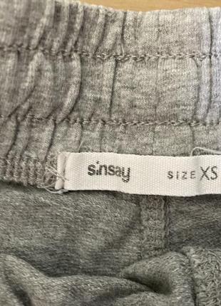 Серые шорты sinsay2 фото