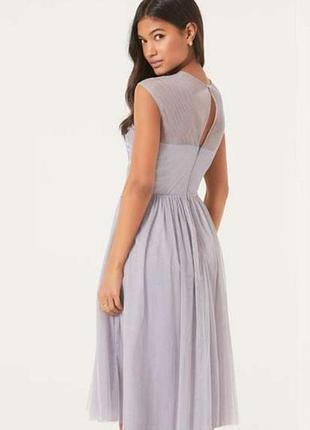 Срочно невероятное вечернее/коктейльное платье little mistress purple lace skater dress