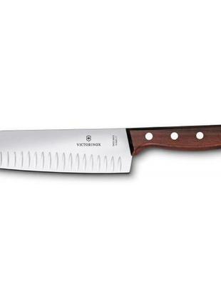 Кухонний ніж victorinox rosewood santoku, 17 см (vx68520.17g)