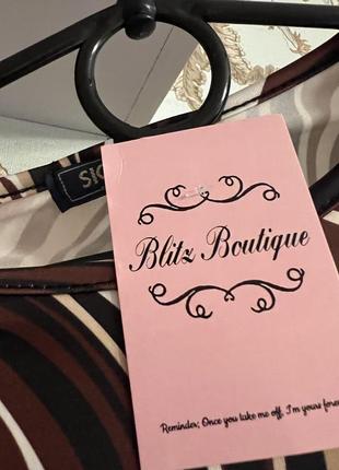 Новое! платье с затяжками сбоку blilz boutique6 фото