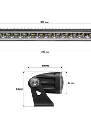 Светодиодная фара-люстра starlight  60watt 10-30v ip68 (lsb-60w)