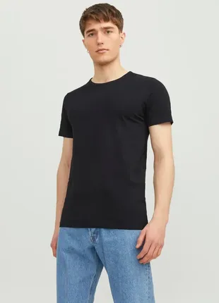 Базова футболка jack&amp;jones basic o-neck black